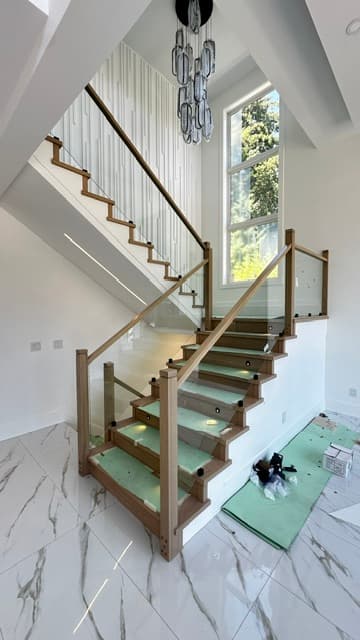 Custom deck railing project #31
