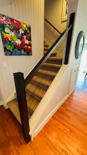 Custom deck railing project #47